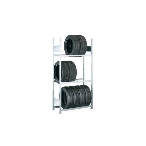 Reifenregal, Anbaufeld, HxBxT 2000x1506x400mm, f. Reifen-Ø 550-750mm