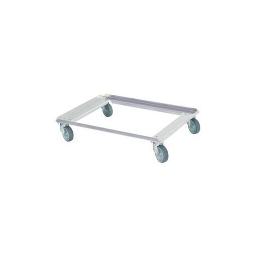 Alu-Transportroller, Tragl. 250kg, Ladefl. LxB 800x600mm, Plattform offen