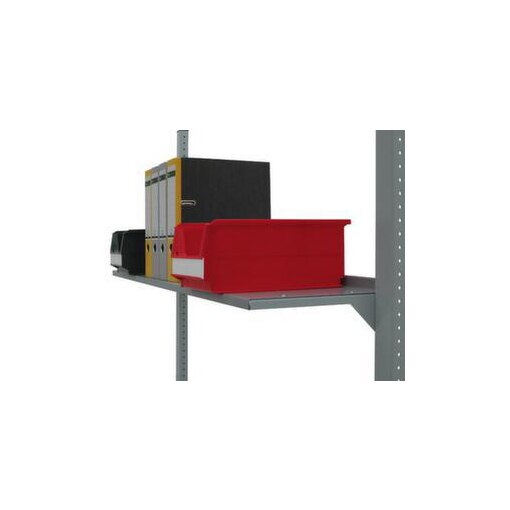 Ablageboden, f. Montagetisch, BxT 2000x300mm, Stahl, RAL7035