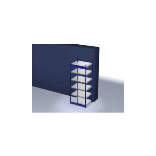 Systemregal, Grundfeld, HxBxT 2500x1060x800mm, Fachl. 200kg, 6xStahlboden