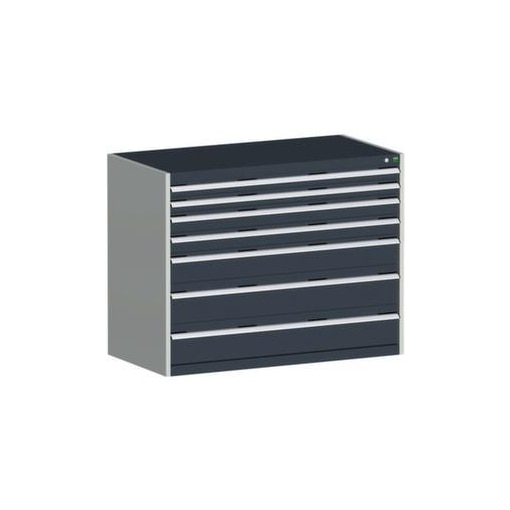 Schubladenschrank,HxBxT 1000x1300x750mm,7 Schublade(n),Normallastauszug