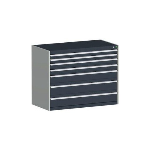 Schubladenschrank,HxBxT 1000x1300x750mm,7 Schublade(n),Normallastauszug