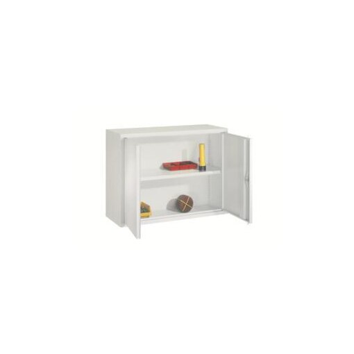 Wandschrank,HxBxT 600x800x300mm,Doppel-Flügeltür,1xStahlboden,Zyl.-Schl.