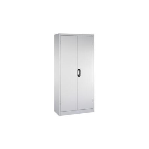Universalschrank, RAL7035, HxBxT 1950x930x400mm, 4xStahlboden, Zyl.-Schl.