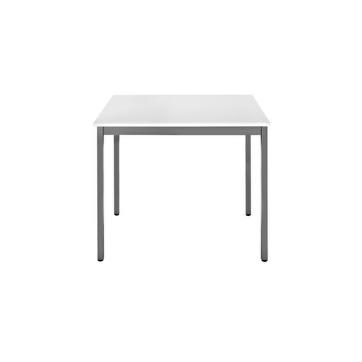 Mehrzwecktisch, HxBxT 740x700x600mm, rechteckig, 4-Fuß basaltgrau