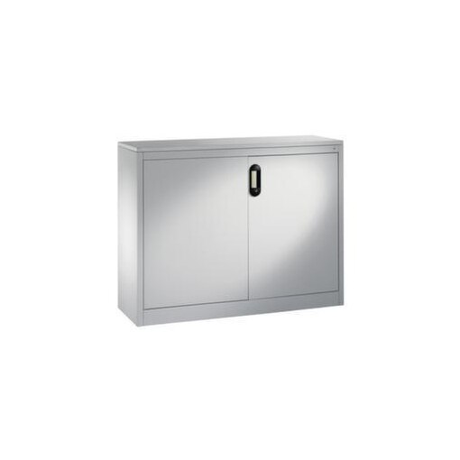 Beistellschrank, HxBxT 1000x930x400mm, Korpus RAL7021, Front RAL5010