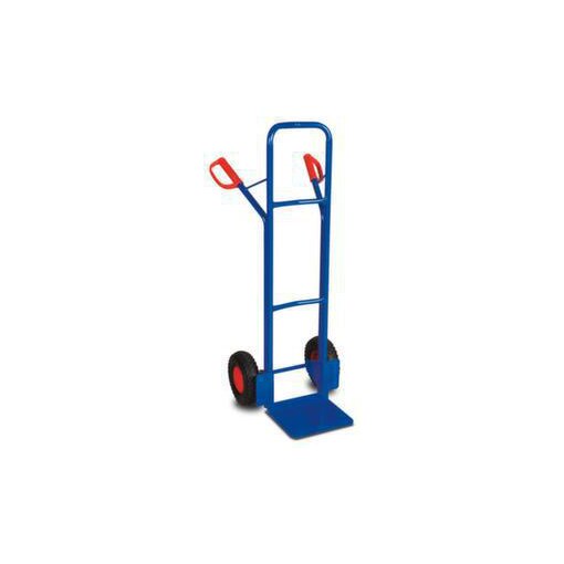 Kistenkarre, Tragl. 250kg, Luft-Bereifung, Schaufel BxT 320x250mm, Stahl
