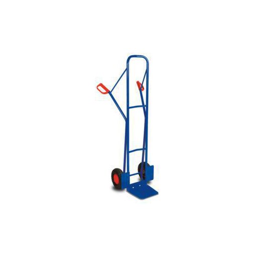 Kistenkarre, Tragl. 250kg, Luft-Bereifung, Schaufel BxT 300x250mm, Stahl
