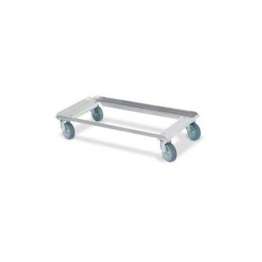 Alu-Transportroller, Tragl. 250kg, Ladefl. LxB 600x400mm, Plattform offen