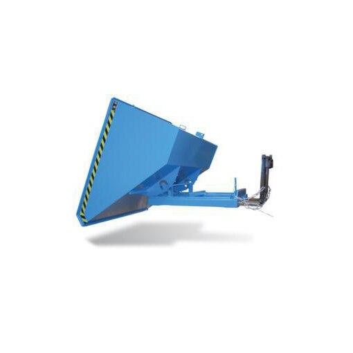 Kippbehälter, HxLxB 835x1260x1070mm, 0, 6m³, Tragl. 1000kg, RAL5012