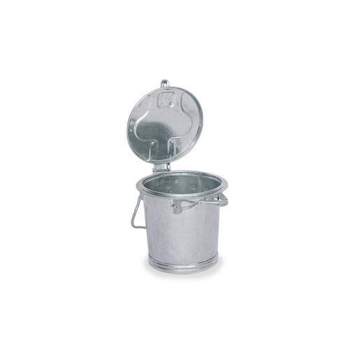 System-Mülltonne, DIN 6628/6629, 25l, Korpus verzinkt