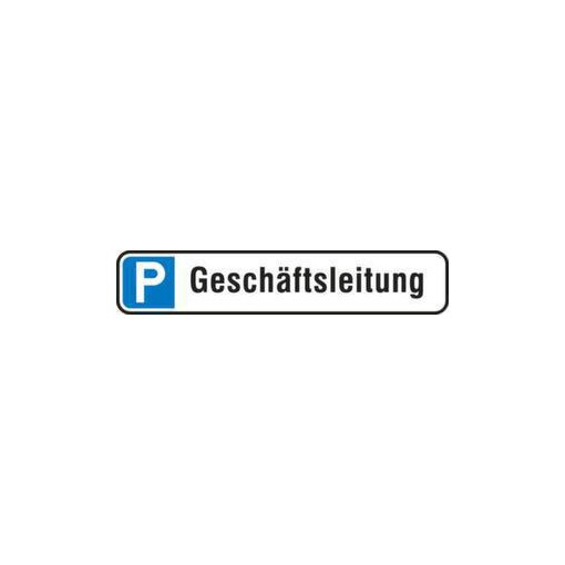 Parkplatzschild, 
