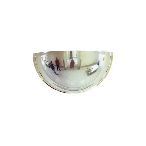 Drei-Wege-Spiegel, HxB 530x1000mm, max. Sichtweite 8m, Sichtfeld 180°
