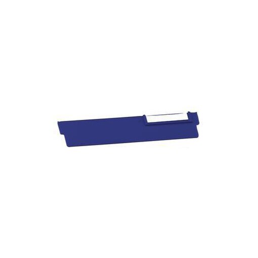 Querteiler, f. Regalkasten, HxB 65x240mm, PP, blau