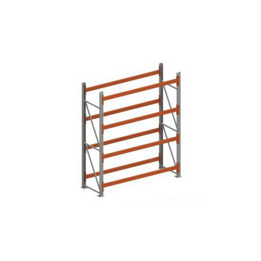 Weitspannregal,Grundfeld,HxBxT 2700x2395x800mm,Fachl. 1900kg,4xTraversen
