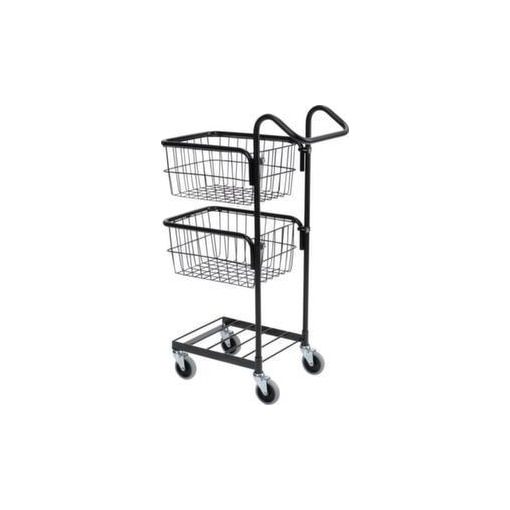 Miniwagen, Tragl. 50kg, 3 Etage(n), HxLxB 1065x650x360mm, schwarz