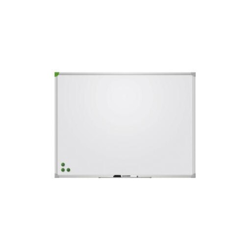 Whiteboard, HxB 800x1200mm, lackiert, magnethaftend, Stahl, Ablageschale