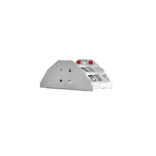 Schlauchhalter, f. Lochplatte, BxT 230x125mm, alu