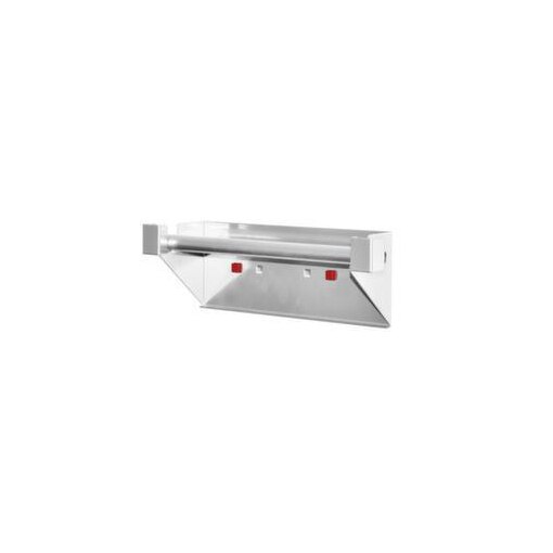 Papierrollenhalter, f. Lochplatte, HxBxT 120x335x100mm, alu
