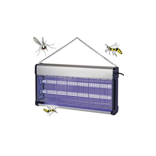 Insektenvernichter, HxBxT 310x630x90mm, Wirkungsbereich bis 150m², 2x20 W