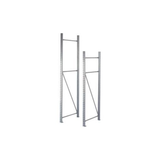 Ständer, f. Weitspannregal, HxT 2000x800mm, Feldlast 6200kg, verzinkt