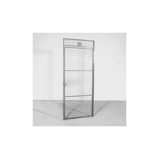 Flügeltür, f. Trennwandsystem, HxB 2200x1000mm, Vorhängeschloss, Stahl