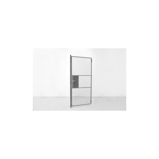 Flügeltür,f. Trennwandsystem,HxB 2200x1200mm,m. Drückergarnitur/Anschlag