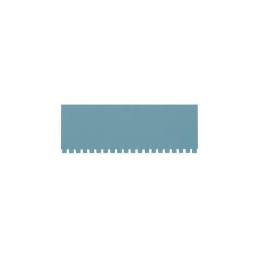 Namensschild, HxB 27x76mm, Karton, blau