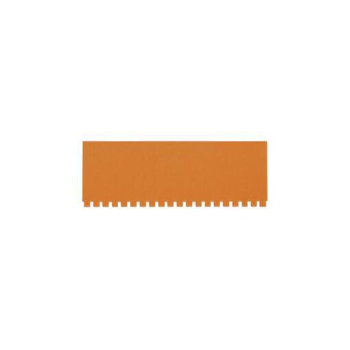 Namensschild, HxB 27x76mm, Karton, orange