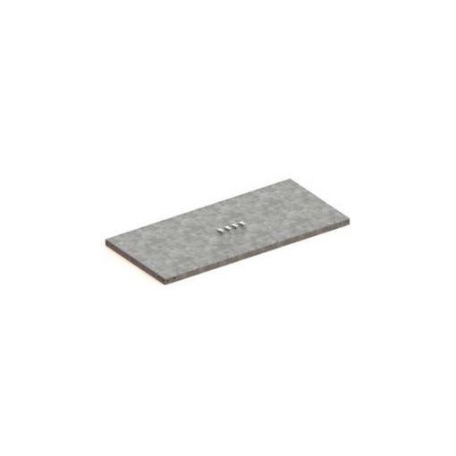 Fachboden, f. Systemregal, BxT 1300x600mm, Fachl. 230kg