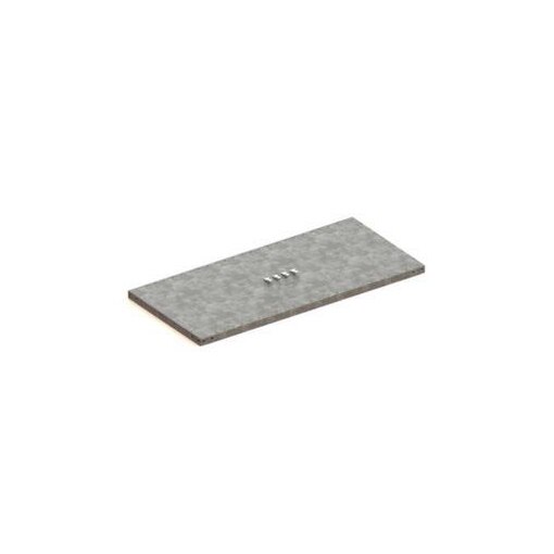 Fachboden, f. Systemregal, BxT 1300x600mm, Fachl. 230kg