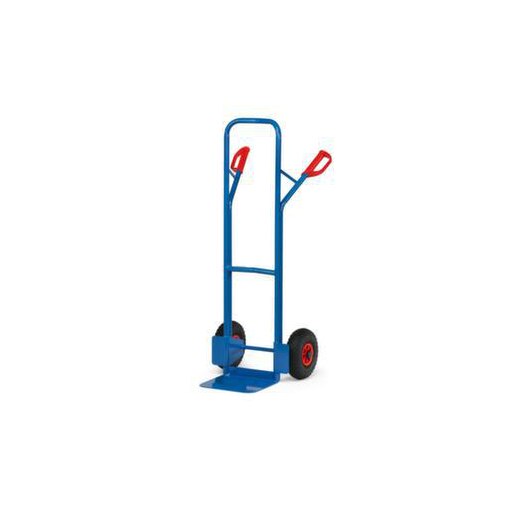 Sackkarre, Tragl. 300kg, Luft-Bereifung, Schaufel BxT 320x150mm, Stahl