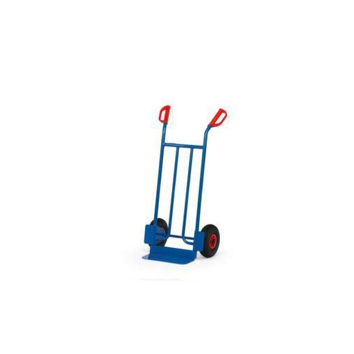 Sackkarre, Tragl. 250kg, Luft-Bereifung, Schaufel BxT 400x150mm, RAL5007