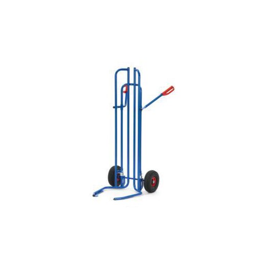 Reifenkarre,Tragl. 200kg,Schaufel BxT 580x360mm,RAL5007,Luft-Bereifung