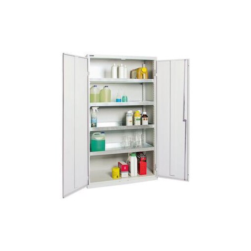 Umweltschrank,f. wasserg. Stoffe,HxBxT 1800x1000x500mm,Doppel-Flügeltür