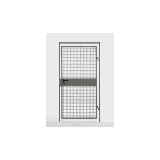 Flügeltür, f. Trennwandsystem, HxB 2200x1000mm, RAL7037