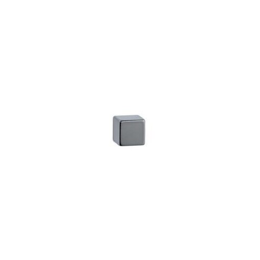 Würfelmagnet, Neodym-Magnet, HxBxT 15x15x15mm, hellsilber, Haftkraft 14kg