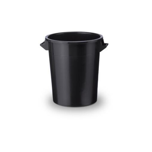 Tonne, HxØ 570x480mm, 75l, HDPE, schwarz