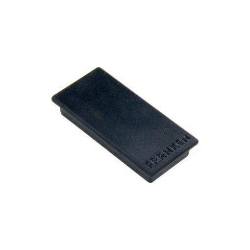 Magnet, m. Kratzschutz, HxB 23x50mm, schwarz, Haftkraft 1kg