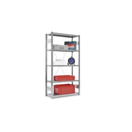 Systemregal, Grundfeld, HxBxT 1750x1060x435mm, Fachl. 145kg, 4xStahlboden