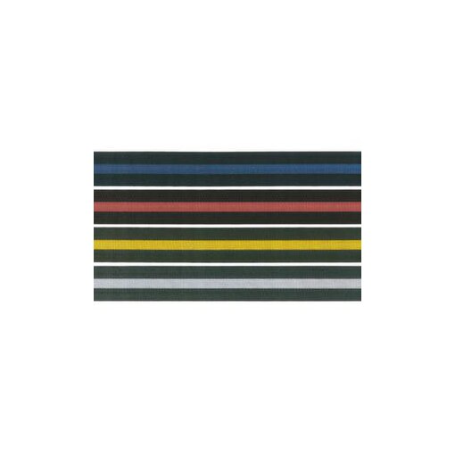 Wandgurt, m. 1 Gurt(en), LxB 4m x50mm, Gurt gelb/schwarz, z. Schrauben