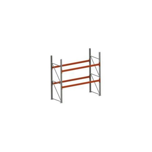Palettenregal,Grundfeld,HxBxT 2700x2870x1100mm,Fachl. 2350kg,2xTraversen