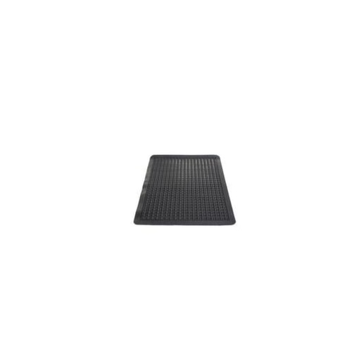 Arbeitsplatz-Bodenbelag,Einzelmatte,HxLxB 13x900x600mm,Kautschuk,genoppt