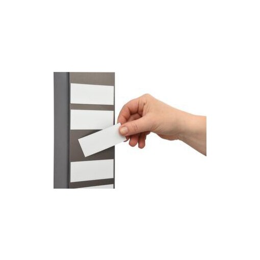 Magnetschild, HxB 30x70mm, weiß