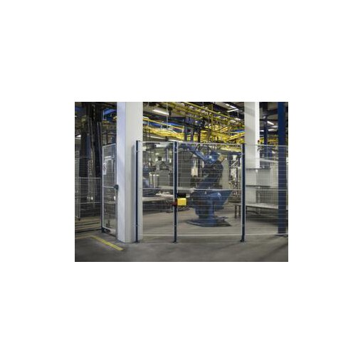 Flügeltür,f. Maschinen-Schutzgitter,HxB 1400-2200x800mm,Türhöhe 2200 mm