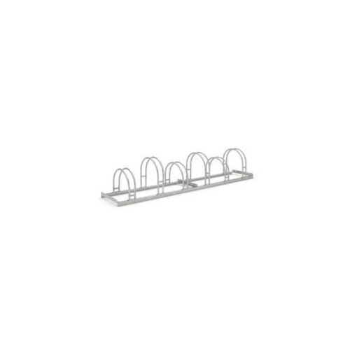 Bügelparker, L 2100mm, 6 Einstellplätze, Nutzung einseitig