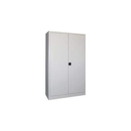 Universalschrank,HxBxT 1950x1200x500mm,4xStahlboden,RAL7035,Front RAL7035