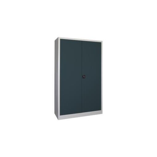 Universalschrank,HxBxT 1950x1200x600mm,4xStahlboden,RAL7035,Front RAL7016