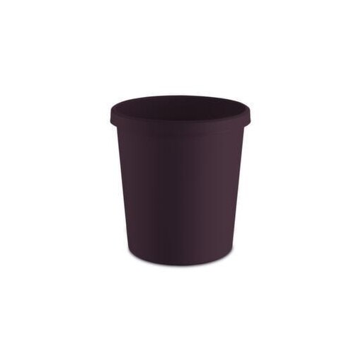 Papierkorb, 18l, HxØ 331x315mm, Korpus Kunststoff bordeauxrot