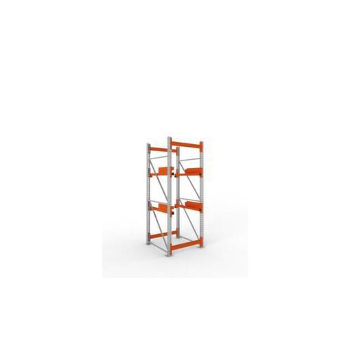 Kabeltrommelregal, MULTIPAL, Grundfeld, HxBxT 2700x1070x1100mm, 2xAuflage